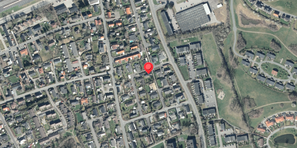 Oversvømmelsesrisiko fra vandløb på Venusvej 5, . , 4200 Slagelse