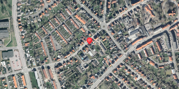Oversvømmelsesrisiko fra vandløb på Vestergade 9, . , 4200 Slagelse