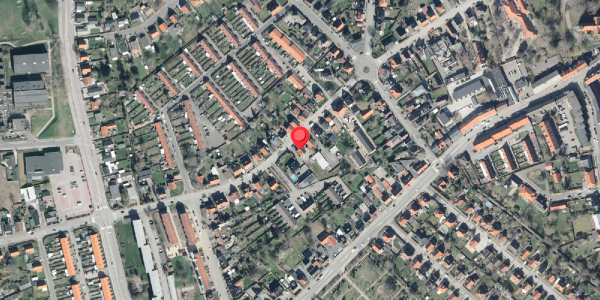 Oversvømmelsesrisiko fra vandløb på Vestergade 13, 4200 Slagelse
