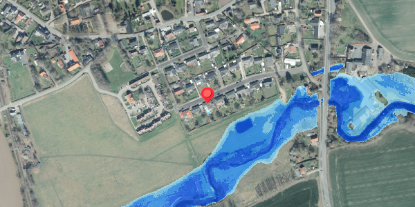 Oversvømmelsesrisiko fra vandløb på Ådalen 13, 4200 Slagelse