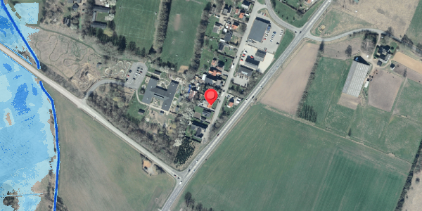 Oversvømmelsesrisiko fra vandløb på Fredensvej 20, 4295 Stenlille