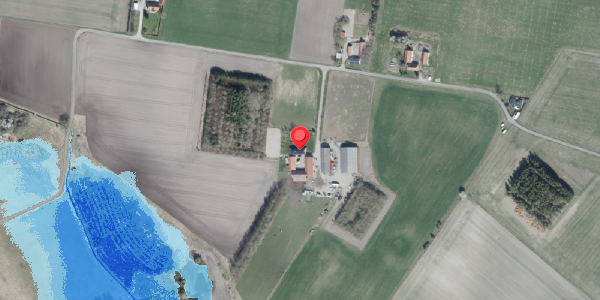 Oversvømmelsesrisiko fra vandløb på Frenderupvej 8, 4100 Ringsted