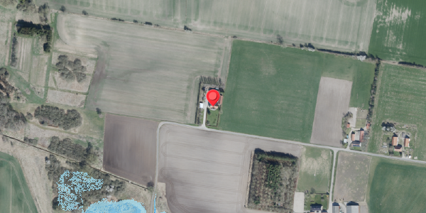 Oversvømmelsesrisiko fra vandløb på Frenderupvej 9, 4100 Ringsted