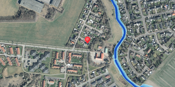 Oversvømmelsesrisiko fra vandløb på Nørre Hovvej 4, 4520 Svinninge