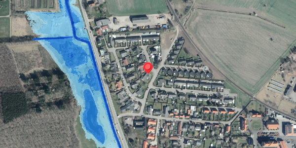 Oversvømmelsesrisiko fra vandløb på Solager 1, 4520 Svinninge