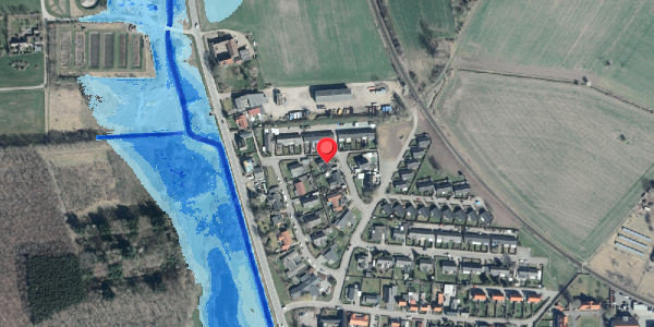 Oversvømmelsesrisiko fra vandløb på Solager 7, 4520 Svinninge