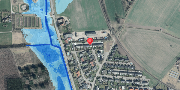 Oversvømmelsesrisiko fra vandløb på Solager 9, . , 4520 Svinninge