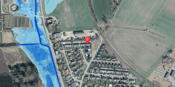Oversvømmelsesrisiko fra vandløb på Solager 14, . , 4520 Svinninge
