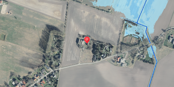 Oversvømmelsesrisiko fra vandløb på Hagestedvej 23, . , 4532 Gislinge