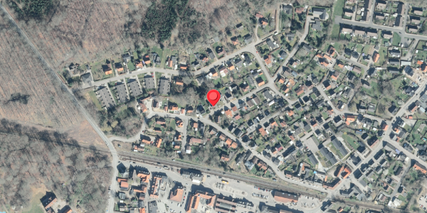 Oversvømmelsesrisiko fra vandløb på Parcelvej 3, 4450 Jyderup