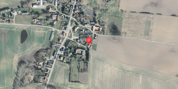 Oversvømmelsesrisiko fra vandløb på Skamstrupvej 73, 4440 Mørkøv