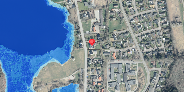 Oversvømmelsesrisiko fra vandløb på Slagelsevej 25, . , 4450 Jyderup