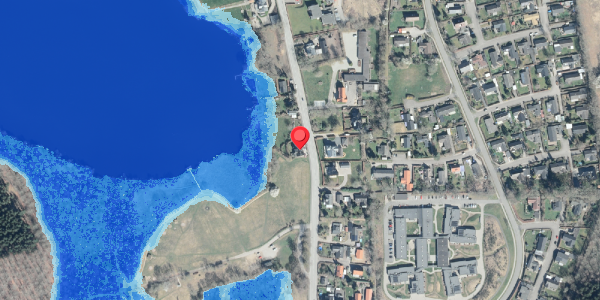 Oversvømmelsesrisiko fra vandløb på Slagelsevej 30, . , 4450 Jyderup