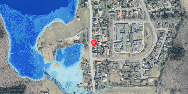 Oversvømmelsesrisiko fra vandløb på Slagelsevej 39, 4450 Jyderup