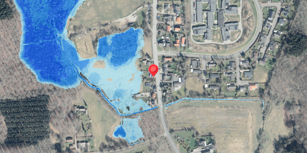Oversvømmelsesrisiko fra vandløb på Slagelsevej 46, . , 4450 Jyderup