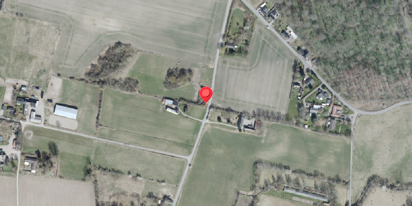 Oversvømmelsesrisiko fra vandløb på Hestehavevej 2, 4572 Nørre Asmindrup