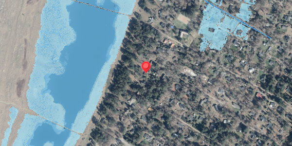 Oversvømmelsesrisiko fra vandløb på Strandleddet 13, . , 4560 Vig