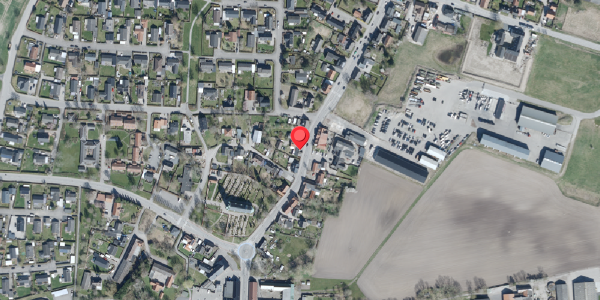 Oversvømmelsesrisiko fra vandløb på Hovedgaden 28, 4350 Ugerløse