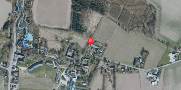 Oversvømmelsesrisiko fra vandløb på Vindbyholtvej 21, . , 4640 Faxe