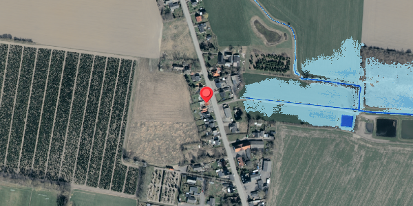 Oversvømmelsesrisiko fra vandløb på Errindlevvej 29, 4895 Errindlev