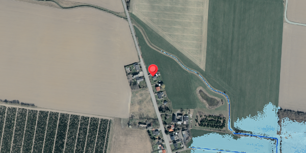Oversvømmelsesrisiko fra vandløb på Errindlevvej 52, 4895 Errindlev