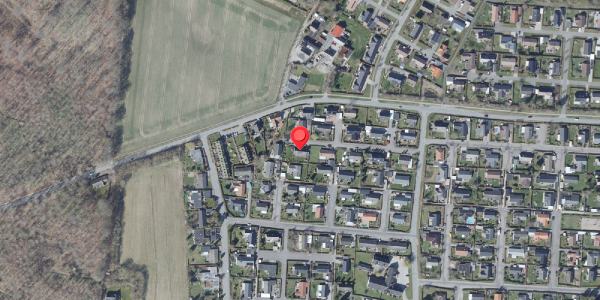 Oversvømmelsesrisiko fra vandløb på Cedervej 9, 4684 Holmegaard