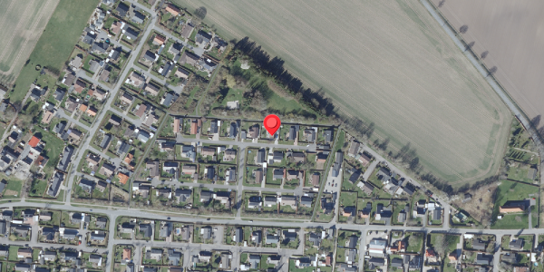 Oversvømmelsesrisiko fra vandløb på Granitvej 32, . , 4684 Holmegaard