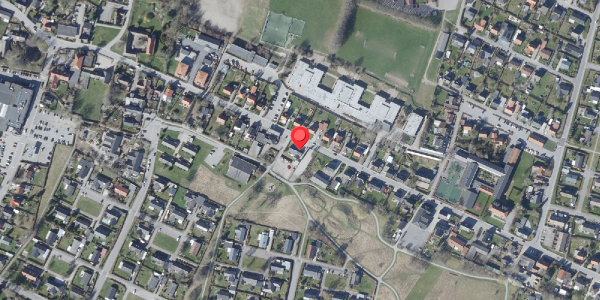 Oversvømmelsesrisiko fra vandløb på Holmegaardsvej 36, 4684 Holmegaard