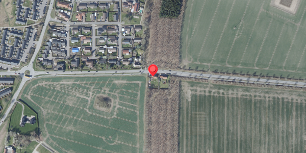 Oversvømmelsesrisiko fra vandløb på Holmegaardsvej 84, 4684 Holmegaard