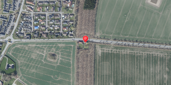 Oversvømmelsesrisiko fra vandløb på Holmegaardsvej 86, 4684 Holmegaard
