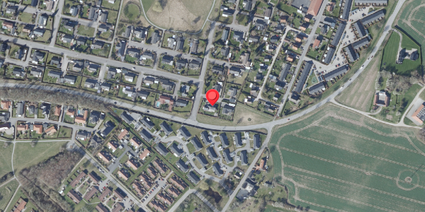 Oversvømmelsesrisiko fra vandløb på Kildevangsvej 2, 4684 Holmegaard