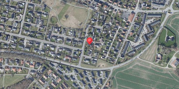 Oversvømmelsesrisiko fra vandløb på Kildevangsvej 10, . , 4684 Holmegaard