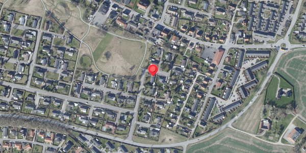 Oversvømmelsesrisiko fra vandløb på Kildevangsvej 18, . , 4684 Holmegaard