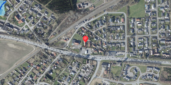 Oversvømmelsesrisiko fra vandløb på Krohaven 2, 4684 Holmegaard