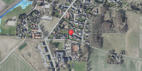 Oversvømmelsesrisiko fra vandløb på Lodkrog 5, . , 4684 Holmegaard