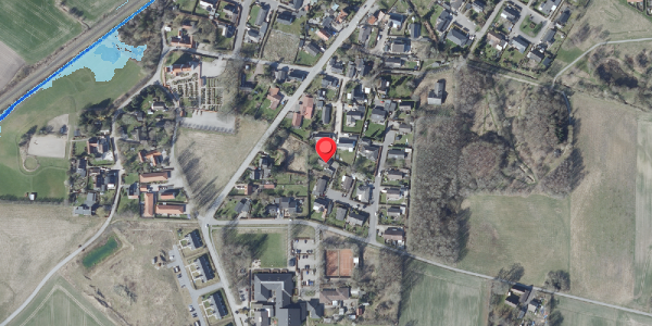 Oversvømmelsesrisiko fra vandløb på Lodkrog 9, 4684 Holmegaard