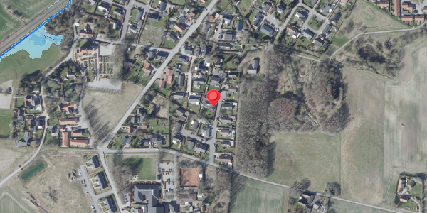 Oversvømmelsesrisiko fra vandløb på Lodkrog 15, . , 4684 Holmegaard