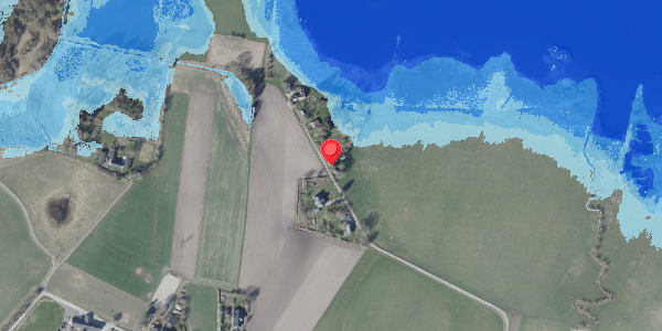 Oversvømmelsesrisiko fra vandløb på Mosen 2, . , 4684 Holmegaard