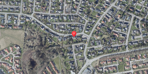 Oversvømmelsesrisiko fra vandløb på Platanvej 5, . , 4684 Holmegaard