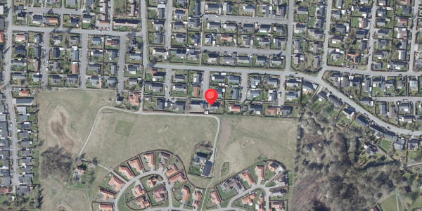 Oversvømmelsesrisiko fra vandløb på Platanvej 55, . , 4684 Holmegaard