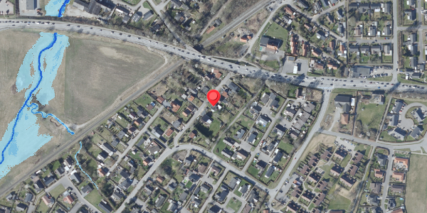 Oversvømmelsesrisiko fra vandløb på Stationsvej 9, . , 4684 Holmegaard