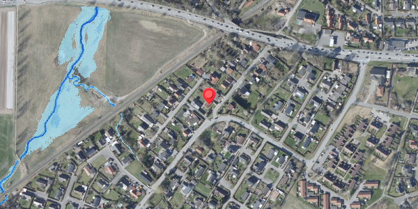 Oversvømmelsesrisiko fra vandløb på Stationsvej 18, . , 4684 Holmegaard