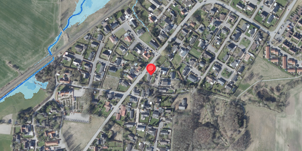 Oversvømmelsesrisiko fra vandløb på Stationsvej 31, . , 4684 Holmegaard