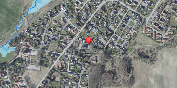 Oversvømmelsesrisiko fra vandløb på Stationsvej 35, . , 4684 Holmegaard