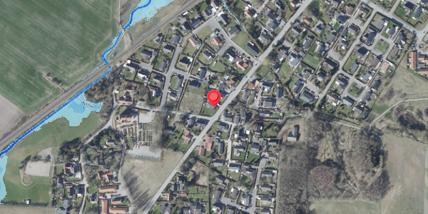 Oversvømmelsesrisiko fra vandløb på Stationsvej 38, . , 4684 Holmegaard