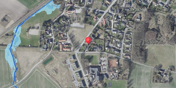 Oversvømmelsesrisiko fra vandløb på Stationsvej 47, . , 4684 Holmegaard
