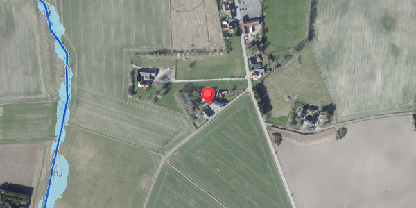 Oversvømmelsesrisiko fra vandløb på Stationsvej 54B, . , 4684 Holmegaard