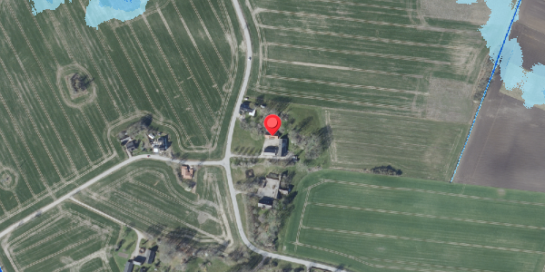 Oversvømmelsesrisiko fra vandløb på Stationsvej 83, . , 4684 Holmegaard