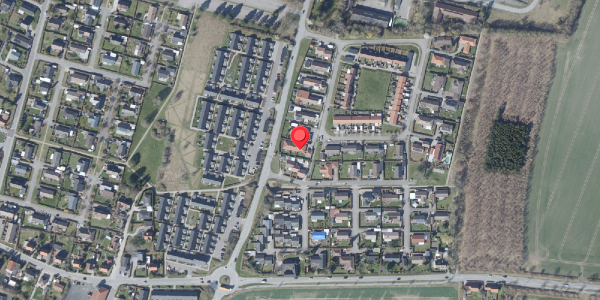 Oversvømmelsesrisiko fra vandløb på Slibemestervej 14C, 4684 Holmegaard
