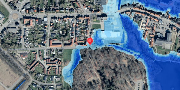 Oversvømmelsesrisiko fra vandløb på Bangshavevej 21, 4930 Maribo